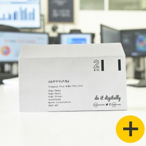 DL 110 x 220mm - Printed Single Colour